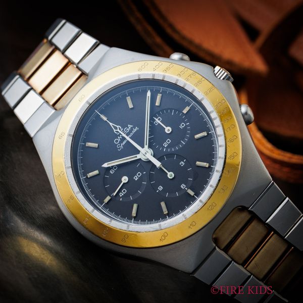 オメガ スピードマスター 1982年製 Ref.145.0040 西ドイツ限定モデル コンビ 手巻きCal.861