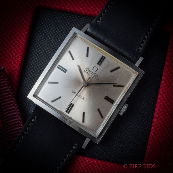 オメガ OMEGA デ・ヴィル スクエアケース 1966年製 Ref.161.021 自動巻き Cal.711
