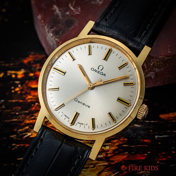 オメガ 18金無垢ジュネーブ 1970年製（昭和45年製）Ref.135.070 手巻 Cal.601