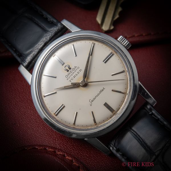 オメガ OMEGA シーマスター チューラーWネーム 1958年製 Ref.14729 1 SC 自動巻 純正尾錠付き