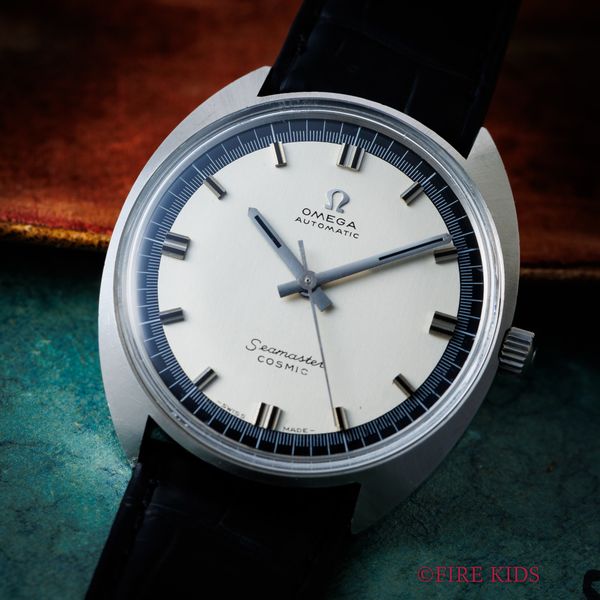 オメガ 1968年製 シーマスターコスミック Ref.165.026 ノンデイト 自動巻き ツートンダイヤル ワンピース Cal.552