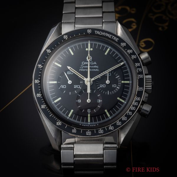オメガ OMEGA スピードマスター プロフェッショナル ストレートライティング 1970年製（昭和45年） Ref.145.022 手巻き Cal.861 純正キャタピラブレス付