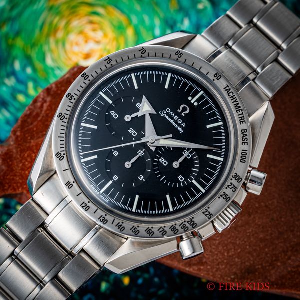 オメガ 1999年製 スピードマスター ファーストレプリカ Ref.3594.50 手巻き Cal.1861 国際保証書