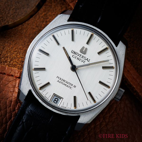 ユニバーサルジュネーブ UNIVERSAL GENEVE ポールルーターⅢ 1970年代 Ref.871107 Cal.71 マイクロローター薄型自動巻き