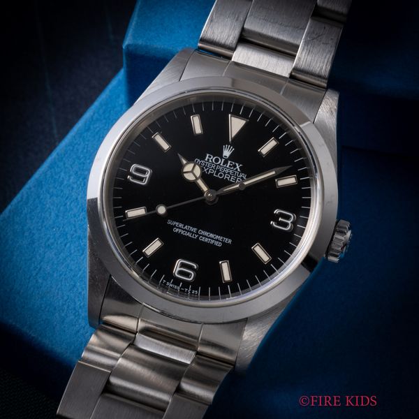 ロレックス ROLEX 1997年製 エクスプローラー Ref.14270  純正ブレス 自動巻き トリチウム夜光