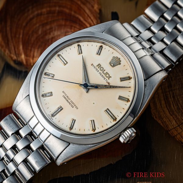 ロレックス 1959年製 36㎜ビッグケース オイスターパーペチュアル  Ref.6614  Cal.1030 自動巻クロノメーター