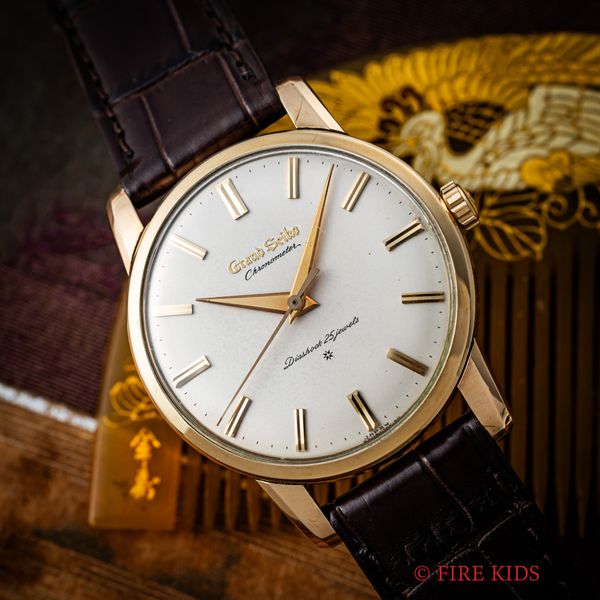 グランドセイコー 1963年製 1stモデル 14金総金張り 80ミクロン アップライトロゴ SDダイヤル Ref.J14070GS Cal.3180