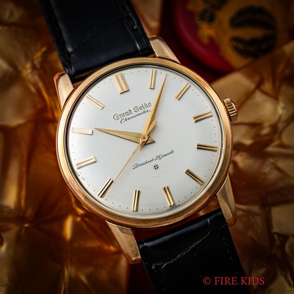 グランドセイコー 1960年製 1stモデル 彫ロゴ 初期型 14金総金張り 80ミクロン Ref.J14070GS Cal.3180 SDダイヤル