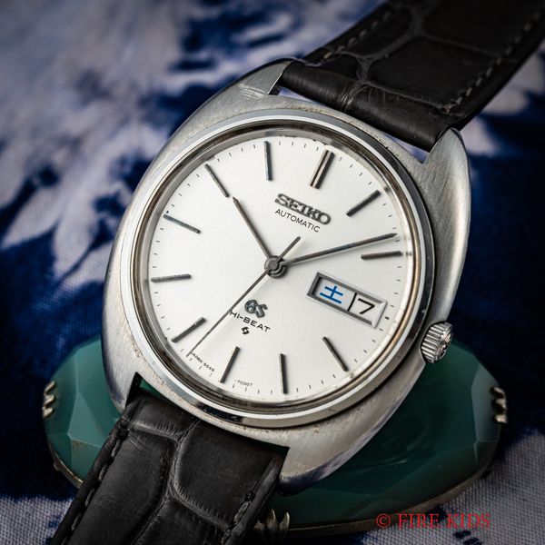 グランドセイコー 1970年製 (昭和45年製) 56GS トノーケース デイデイト Ref.5646-7000 ハイビート自動巻き Cal.5646A GS諏訪メダリオン