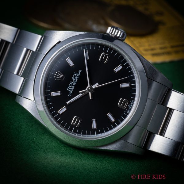 ロレックス オイスターパーペチュアル31mm 1998~1999年製 Ref.77080 Cal.2230 自動巻き 純正ブレス