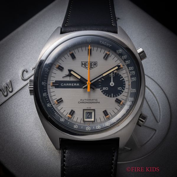 ホイヤー 1970年代製 マイクロローター自動巻き Cラインケース 左リューズ Ref.1553