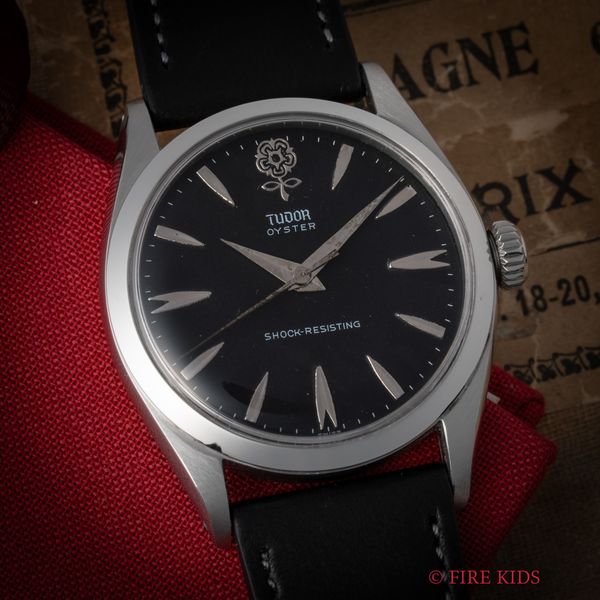 チューダー 1962年製 デカバラ Ref.7934 ブラックリダン 手巻き ノンデイト