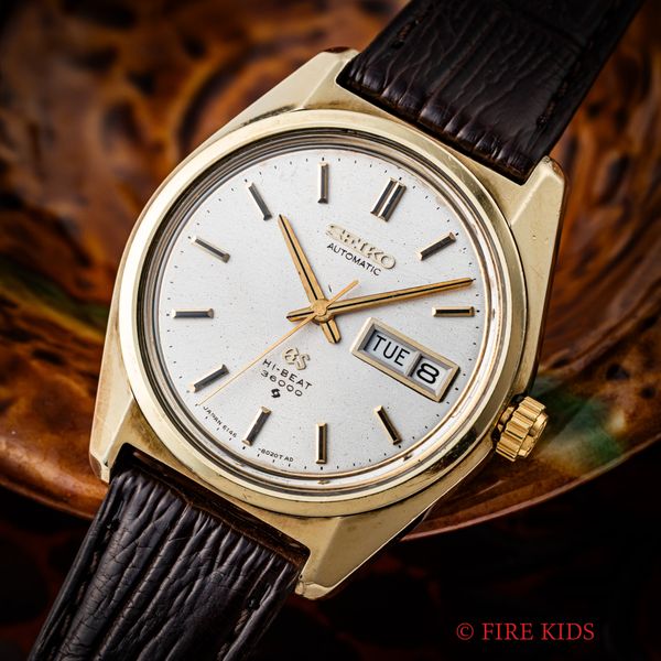 グランドセイコー 1969年製 61GS キャップゴールド デイデイト Ref.6146-8009 10振動自動巻き Cal.6146A GSメダリオン 輸出向けモデル